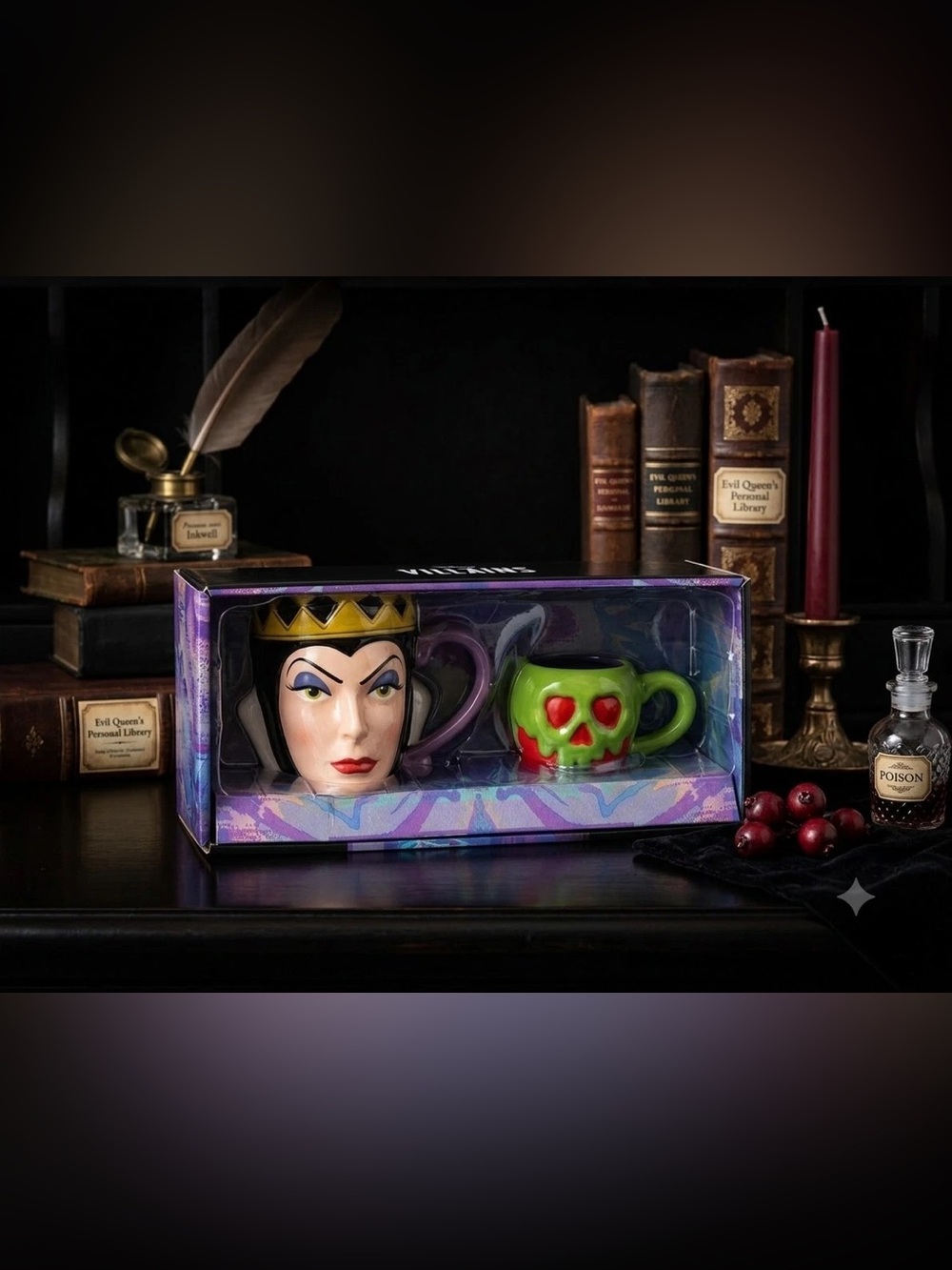 Disney Villains 2PC Mug Set
